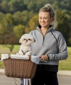 PetSafe Happy Ride Wicker Cat & Dog Bicycle Basket 8 PetSafe Happy Ride Wicker Cat & Dog Bicycle Basket -PetSafe Store 68824 PT2. SY630 V1628121179