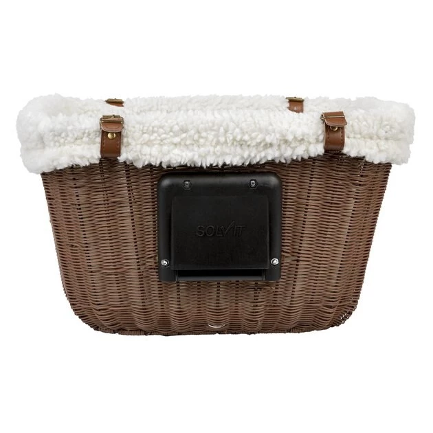 PetSafe Happy Ride Wicker Cat & Dog Bicycle Basket 6 PetSafe Happy Ride Wicker Cat & Dog Bicycle Basket - Image 6