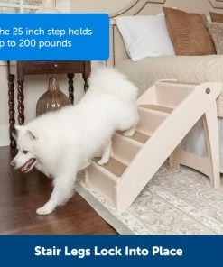 PetSafe CozyUp Foldable Cat & Dog Stairs -PetSafe Store 79307 PT2. SY630 V1657661028