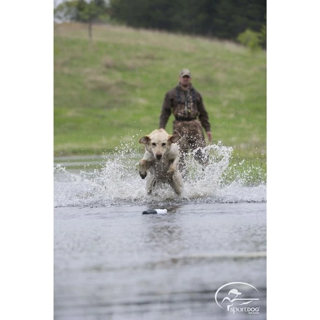 SportDOG 50/50 Plastic Dog Training Dummy, Black/White 2 SportDOG 50/50 Plastic Dog Training Dummy, Black/White - Image 2