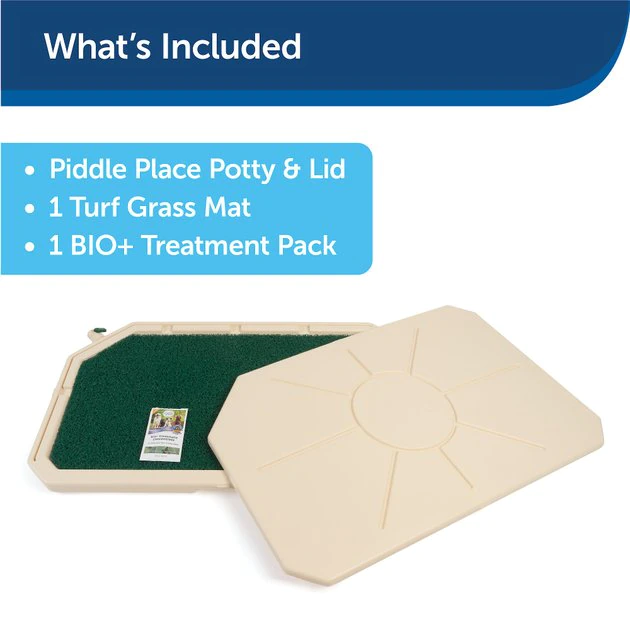 Piddle Place Indoor Dog & Cat Toilet with Cover 3 Piddle Place Indoor Dog & Cat Toilet with Cover - Image 3