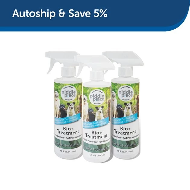 Piddle Place Bio+ Treatment Turf Pad Maintenance for Dogs & Cats 5 Piddle Place Bio+ Treatment Turf Pad Maintenance for Dogs & Cats - Image 5