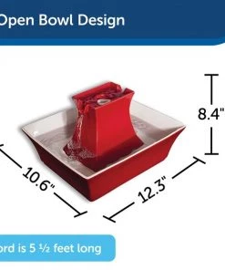 Drinkwell Pagoda Ceramic Dog & Cat Fountain 14 Drinkwell Pagoda Ceramic Dog & Cat Fountain -PetSafe Store 89191 PT5. SY630 V1616682392