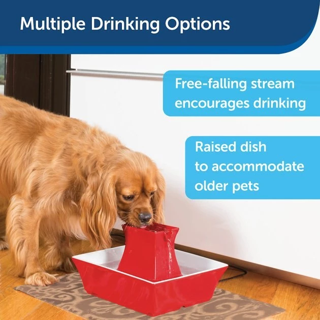 Drinkwell Pagoda Ceramic Dog & Cat Fountain 7 Drinkwell Pagoda Ceramic Dog & Cat Fountain - Image 7