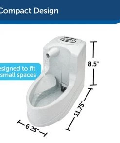 Drinkwell Mini Plastic Dog & Cat Fountain 13 Drinkwell Mini Plastic Dog & Cat Fountain -PetSafe Store 89194 PT5. SY630 V1590606136