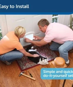 PetSafe 4-Way Locking Cat Door, Up to 25-lbs -PetSafe Store 89196 PT3. SY630 V1628116895