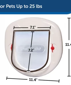 PetSafe 4-Way Locking Cat Door, Up to 25-lbs -PetSafe Store 89196 PT5. SY630 V1628121726